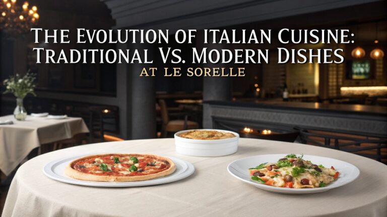 Italian cuisine Le Sorelle